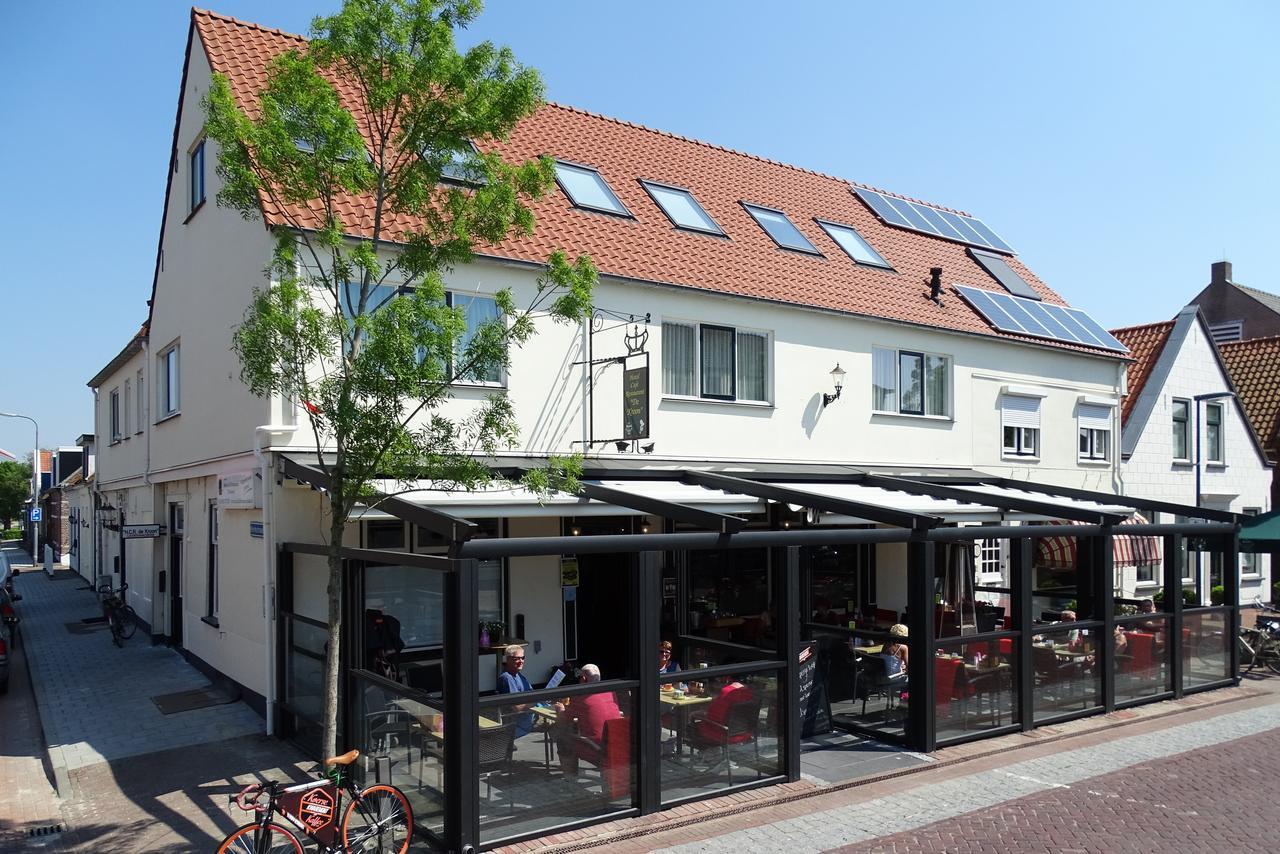 Hotel Cafe Restaurant "De Kroon" Wissenkerke Exterior foto